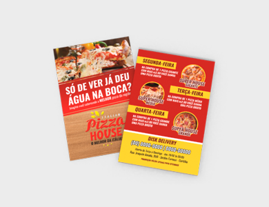 Folder Supremo 300g Verniz Total Frente 10x15cm - 4x0 - 100 unid